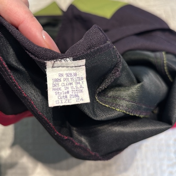 NWT The Avenue 3 tone Green and Blue Tank Top Size 24 - Picture 4 of 6